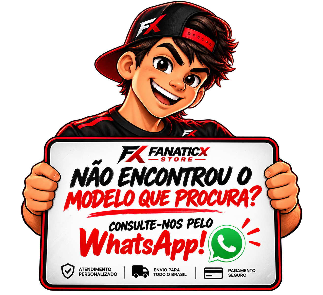 Atendimento FanaticX Store